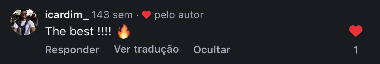 Comentário de icardim_: the best
